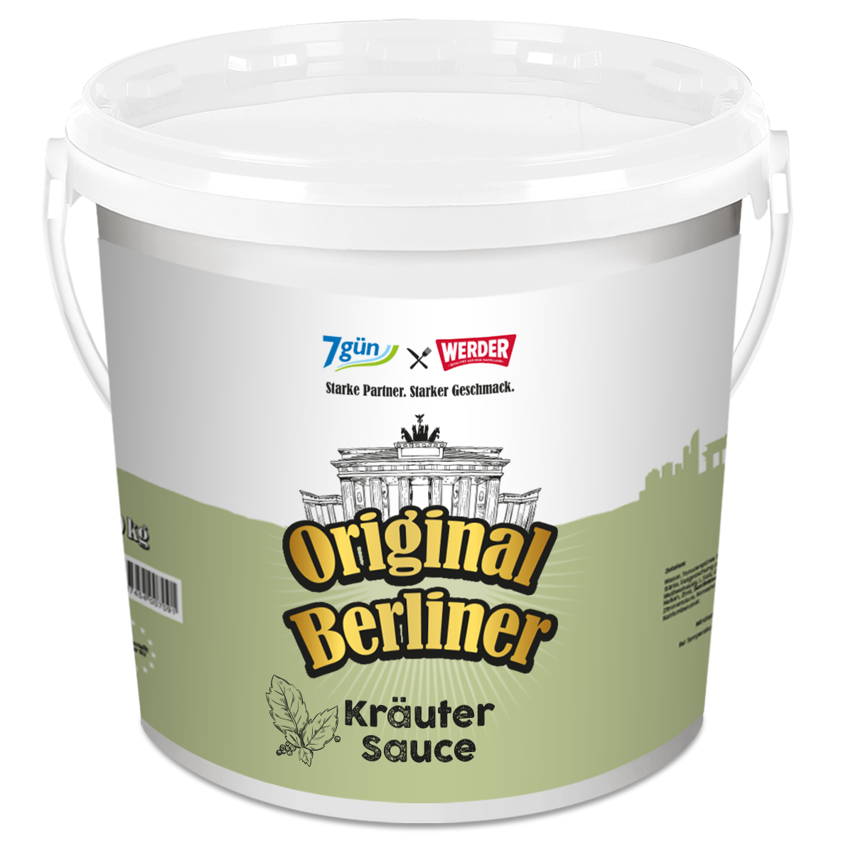 "7 GÜN"Kräutersauce  (10 Kg./Kübel)