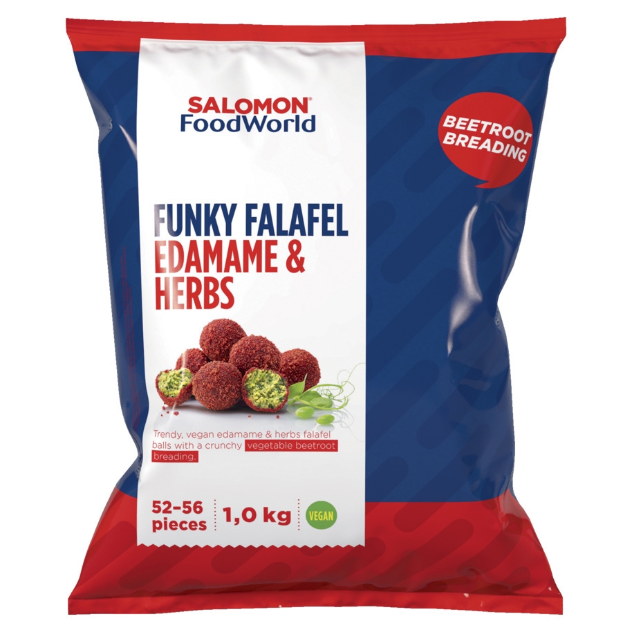TK - SALOMON Falafel Edamame & Herbs (1 kg/Sack)3#