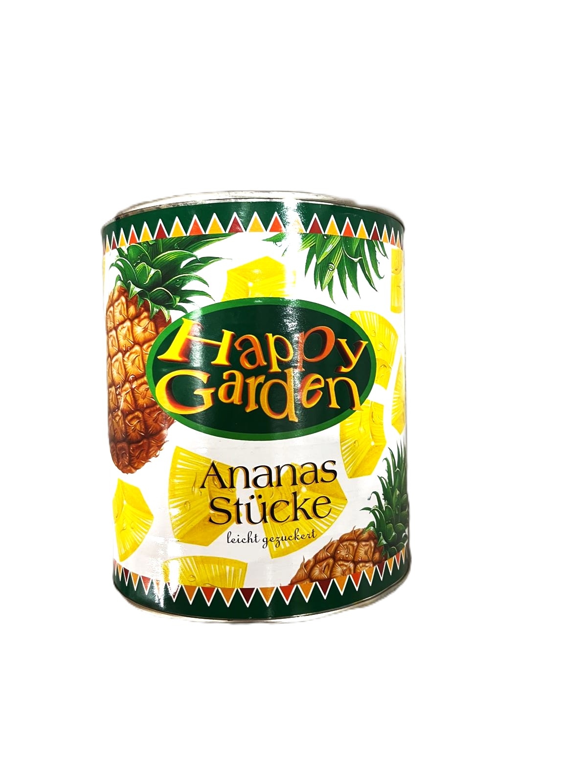 "HAPPY GARDEN" Ananasstücke (3048 gr/Dose)