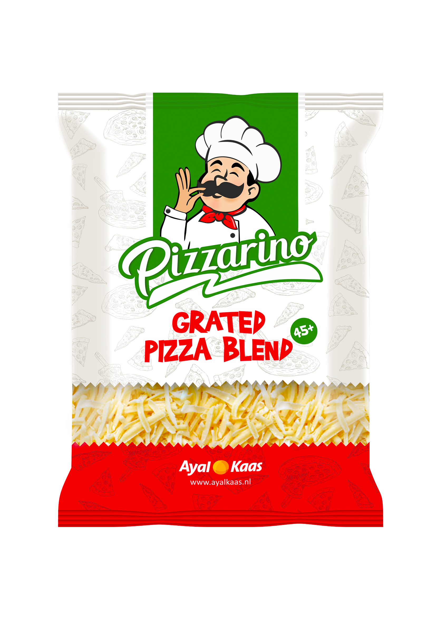 Pizzarino Käsezubereitung(Moz./Goud 45% 2 kg/Sack)