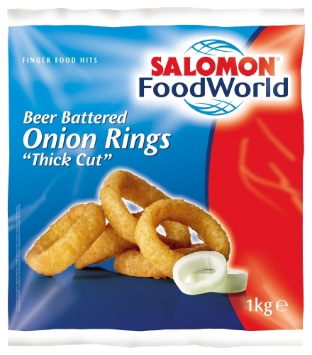 TK - SALOMON Beer Battered Onion Rings (1 kg/Sack)