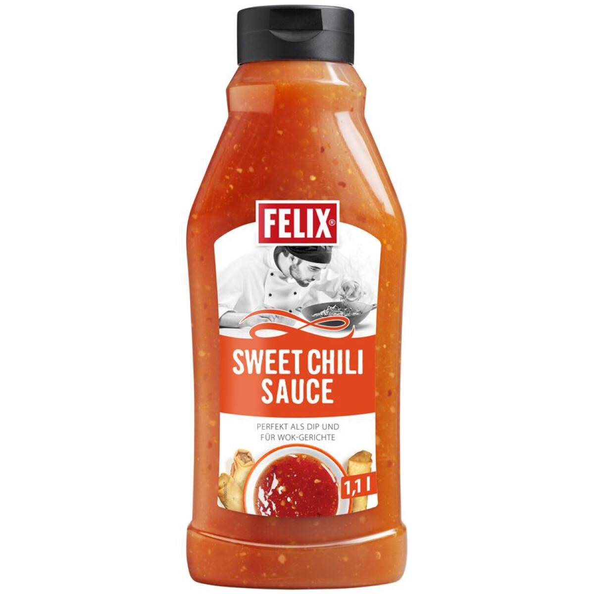 "Felix" Sweet Chilli Sauce (1,1lt/Flasche, #8)