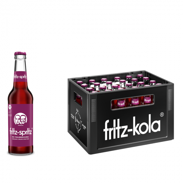 Fritz Spritz Bio-Traubenschorle (0,33 lt,1x24 Fl.)