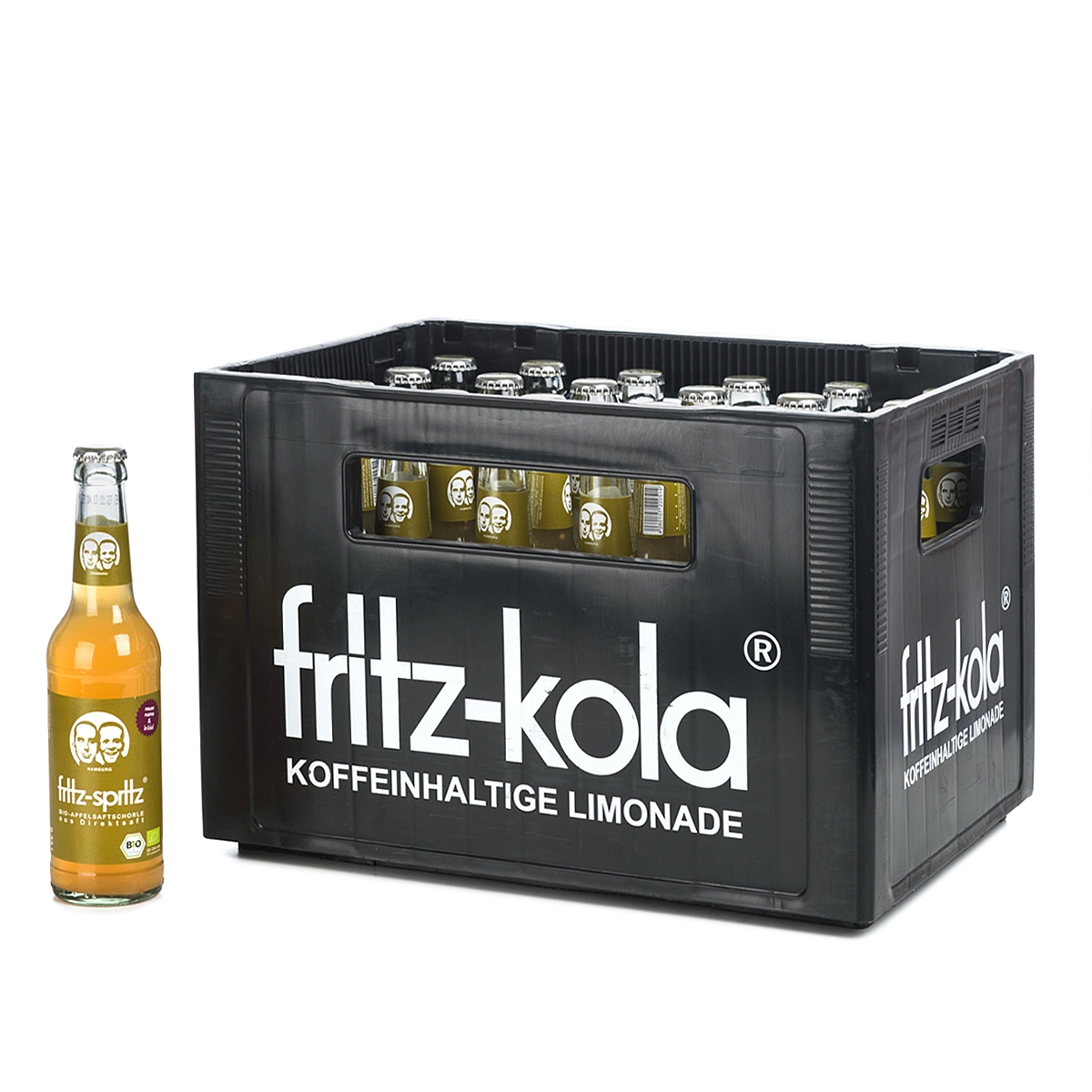 Fritz Spritz Bio-Apfelschorle (0,33 lt, 1x24 Fl.)