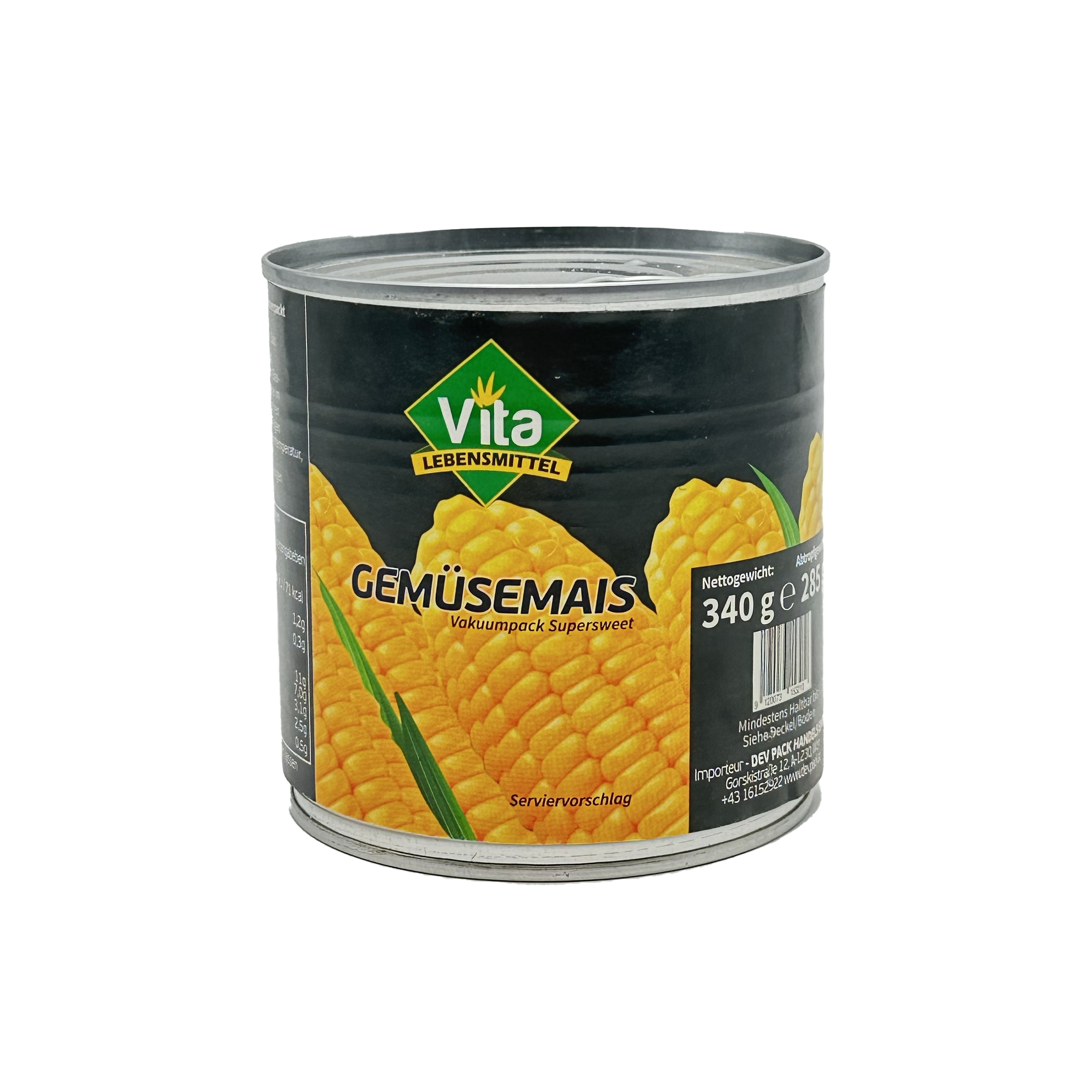 KLEIN "Vita" Super Sweet Gemüsemais (340 gr/Dose)
