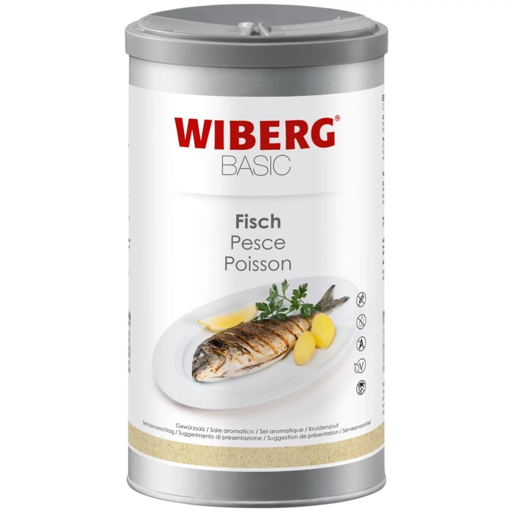 "WIBERG" Fisch Gewürzsalz (1200ml/Dose)