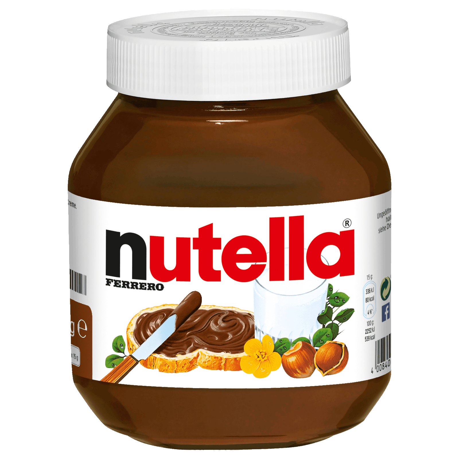 "Ferrero" Nutella (700 gr/Glas)