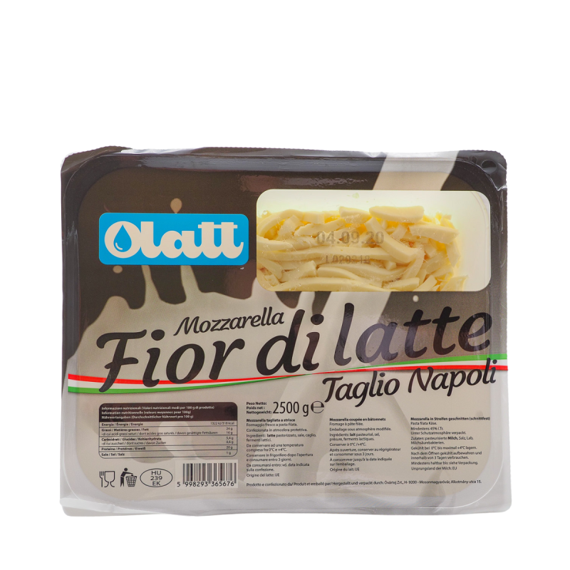 "Mozerella" Fior di Latte  (2,5 kg/Tasse)