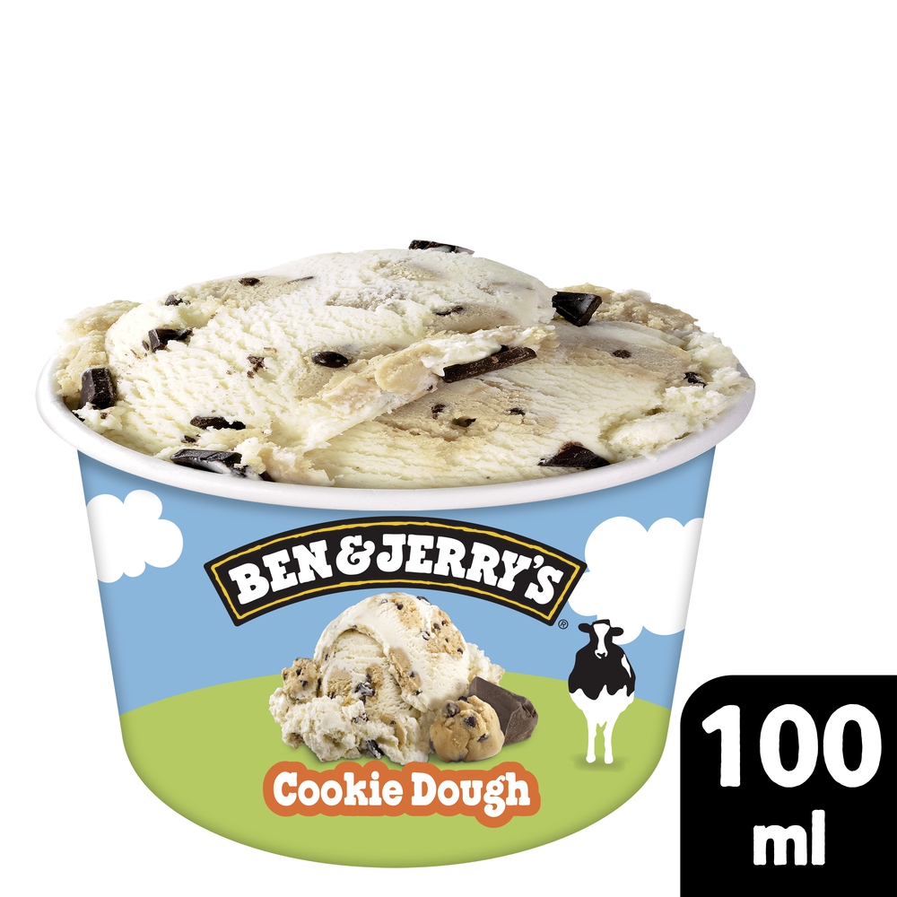 Ben Jerry Cookie Dough 100 ml (1x 12 stk / Krt)